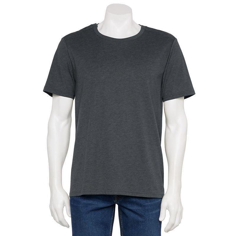 Mens Adaptive Sonoma Goods For Life Easy Dressing Crew Tee Grey Product Image