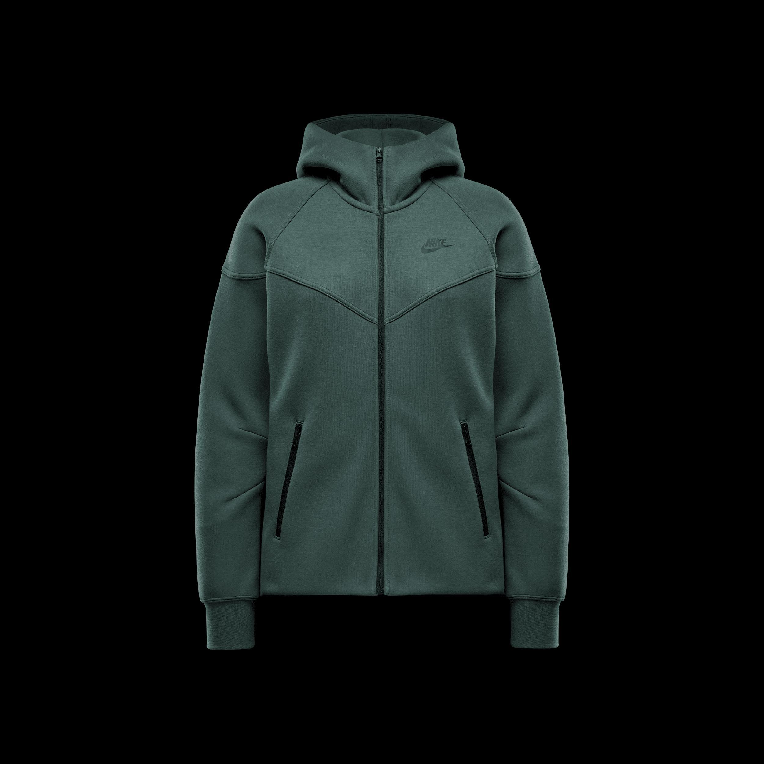 Nike Womens Sportswear Tech Fleece Windrunner Full-Zip Hoodie Product Image