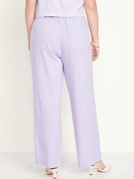 Extra High-Waisted Wide-Leg Taylor Pants Product Image