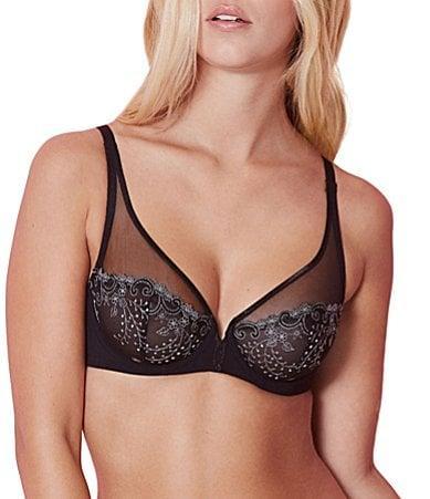 Simone Perele Delice Sheer Underwire Plunge Bra Product Image