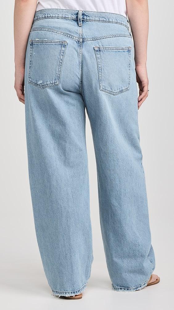 FRAME Low Slung Barrel Jeans | Shopbop Product Image