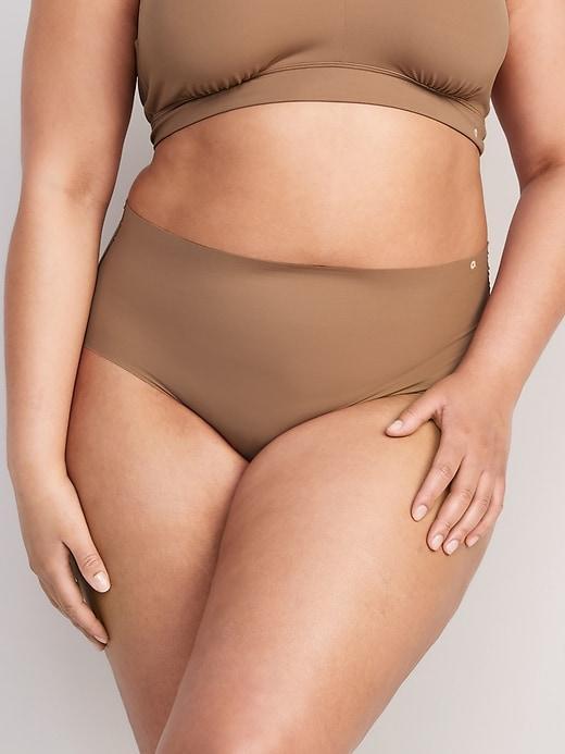 High-Waisted No-Show Brief Underwear Product Image