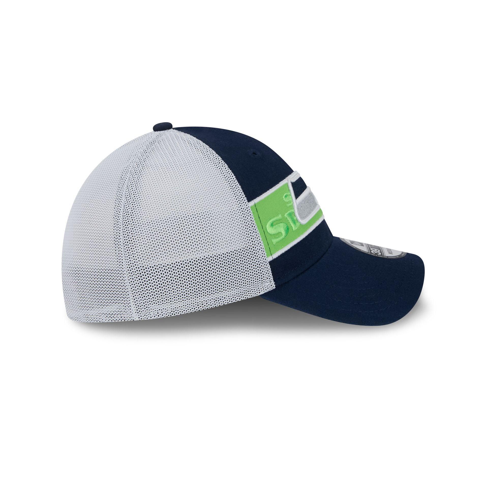 Seattle Seahawks Banded 39THIRTY Stretch Fit Hat Male Product Image