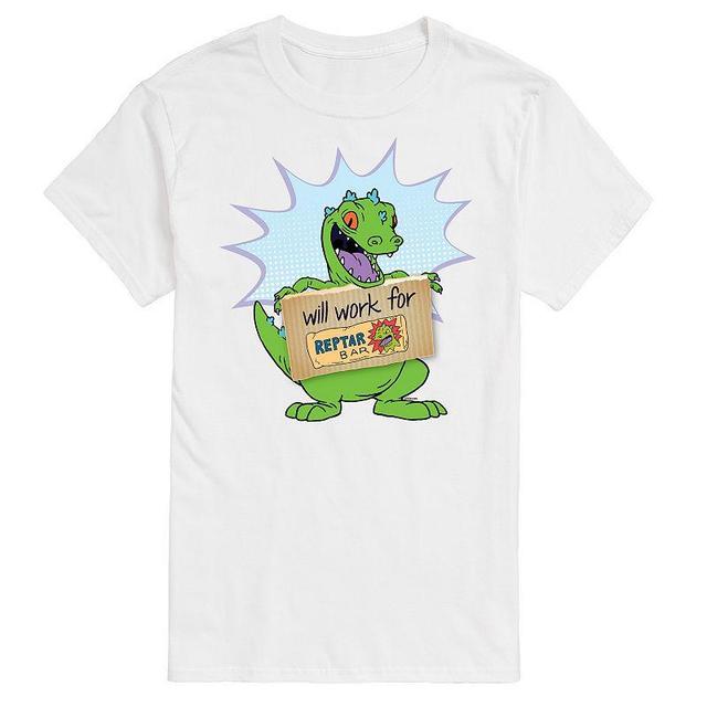 Big & Tall Rugrats Reptar Work Graphic Tee, Mens Product Image