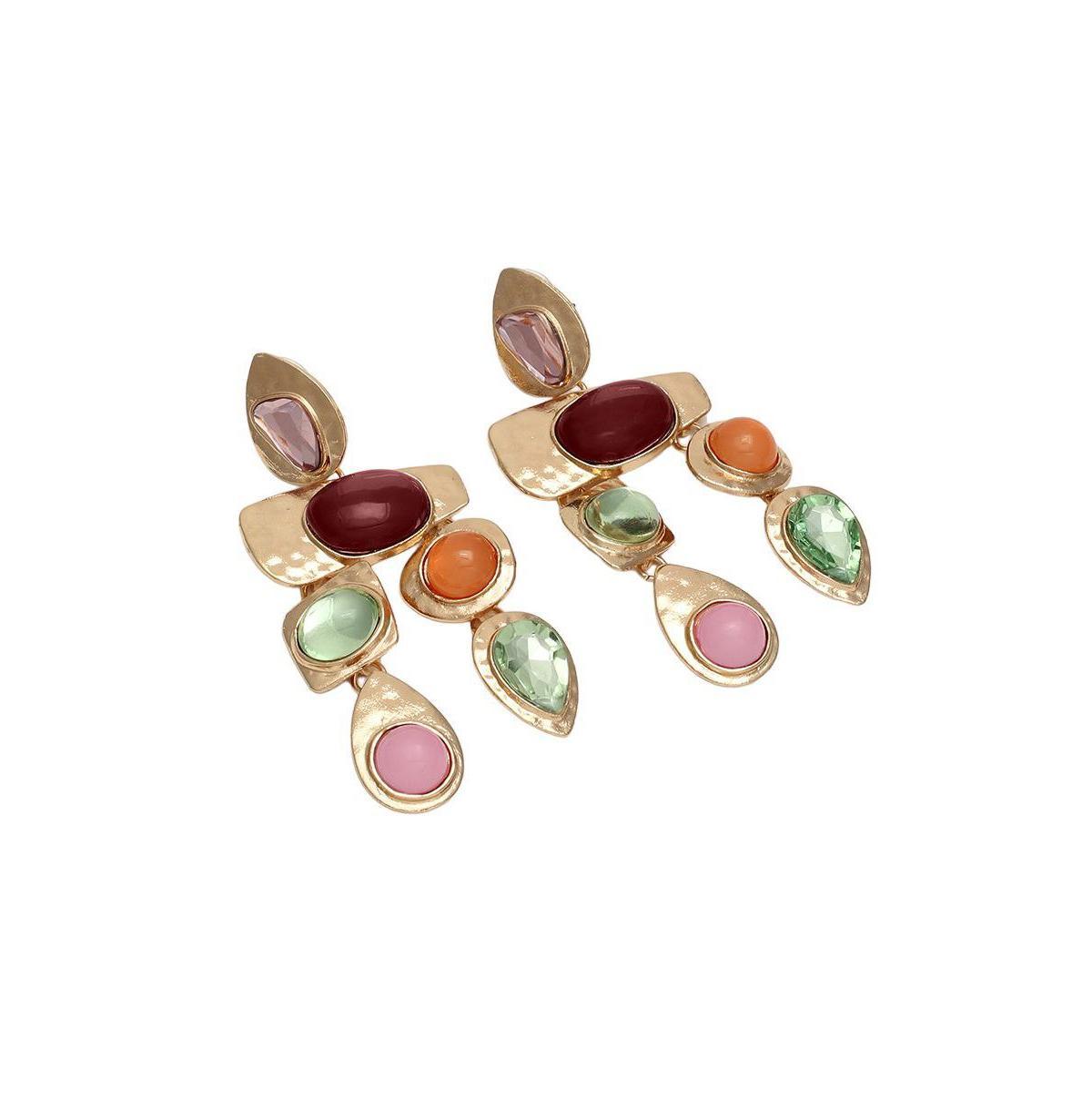 Sohi Womens Regal Drop Earrings Product Image