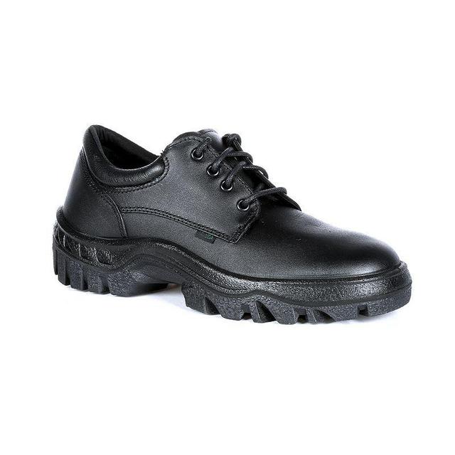 Rocky Postal TMC Mens Oxford Water Resistant Utility Shoes Black Product Image