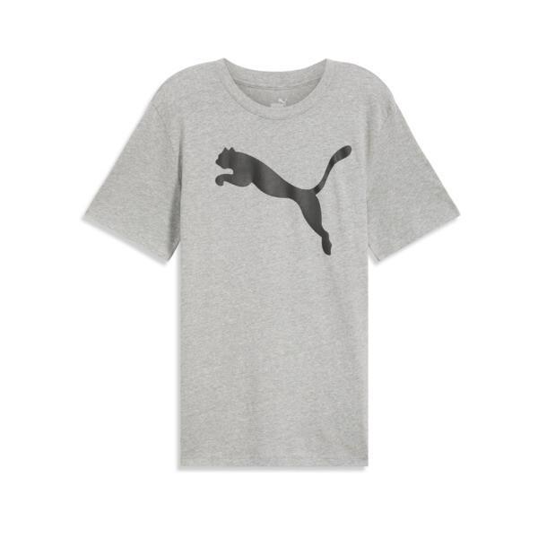 PUMA Essentials Big Cat Men's T-Shirt in Medium Grey Heather Product Image