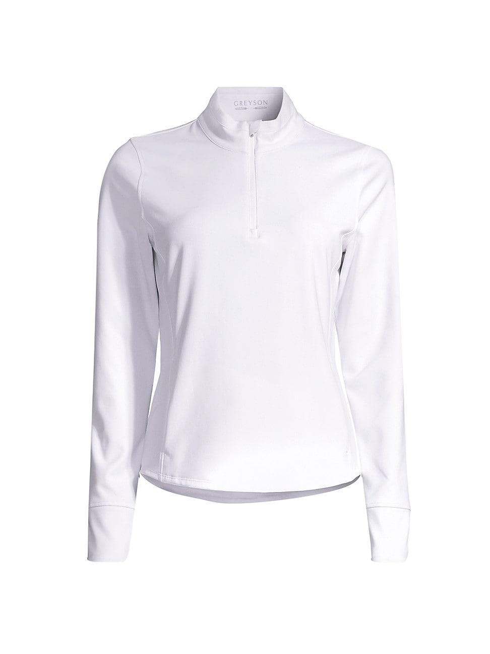 Womens Gratiot Quarter-Zip Top Product Image