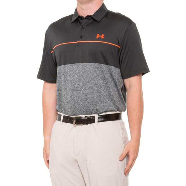 Under Armour Playoff 2.0 Low Round Polo Shirt - UPF 40, Short Sleeve Product Image