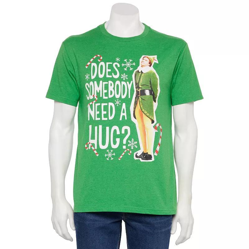 Mens Does Somebody Need A Hug Graphic Tee Green Grey Product Image