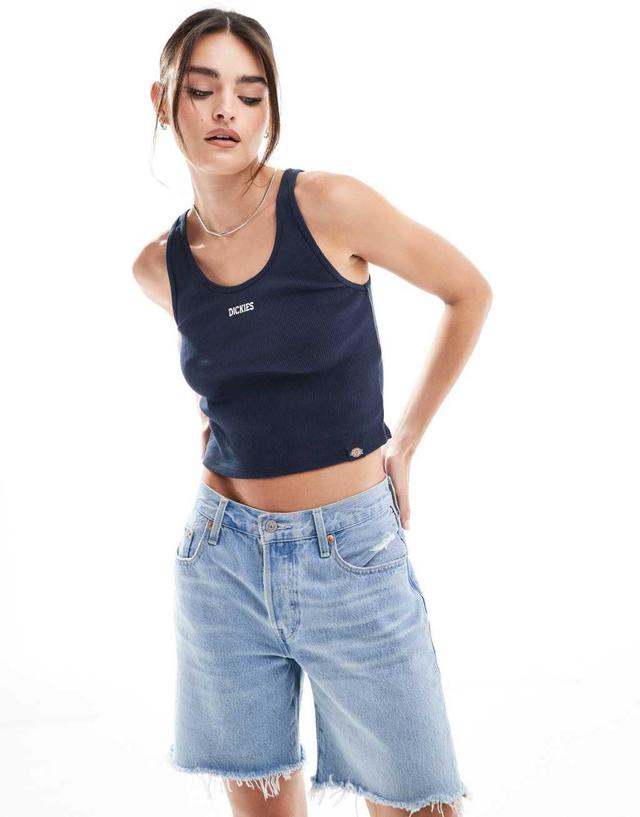 Dickies Yorktown tank top in navy Product Image