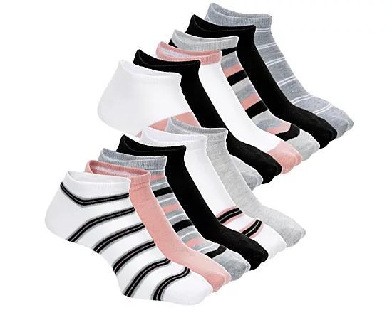 Madden Girl Womens Low Cut Socks 12 Pairs Product Image