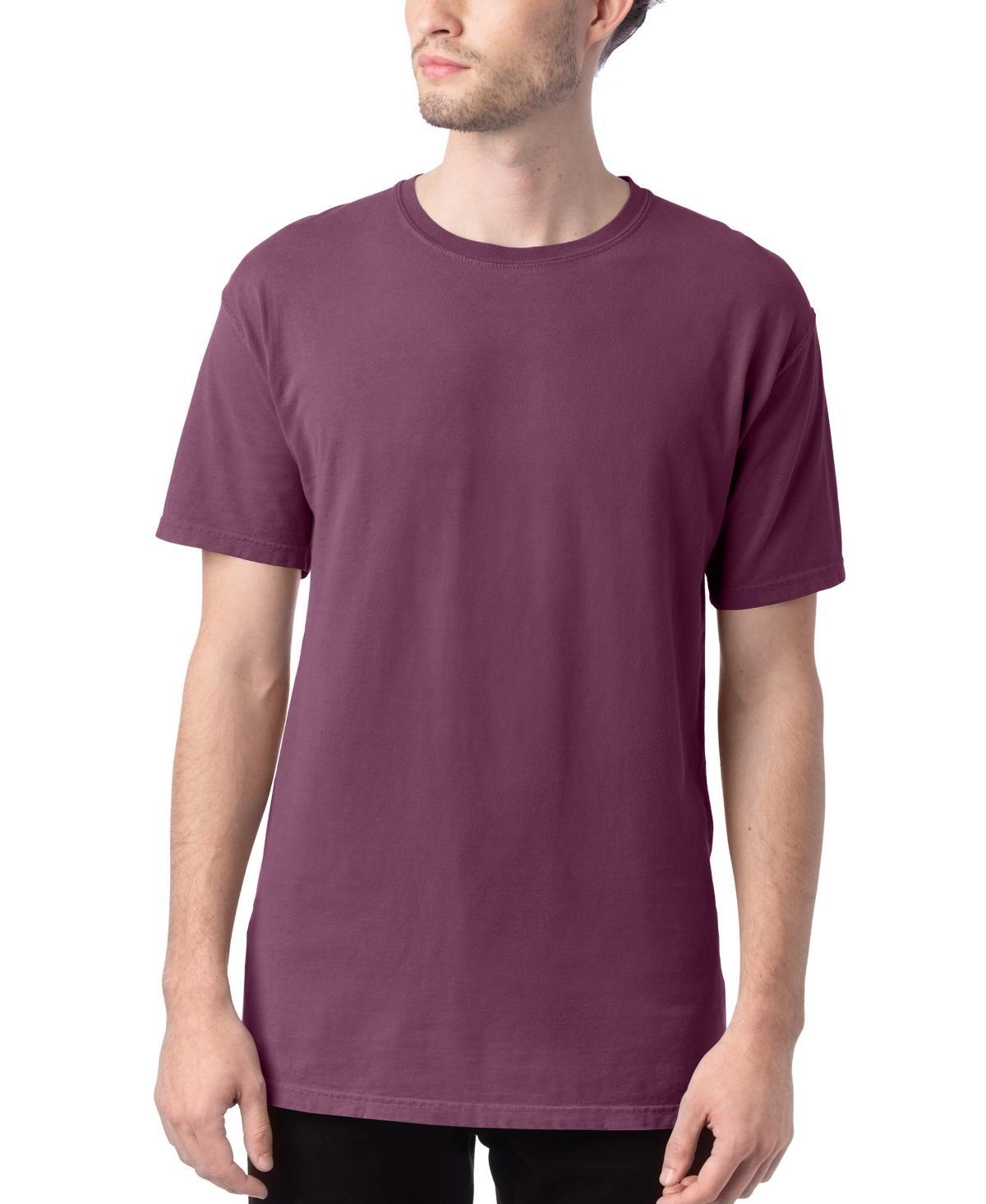 Hanes Mens Garment Dyed Cotton T-Shirt Spanish Moss 2XL Product Image