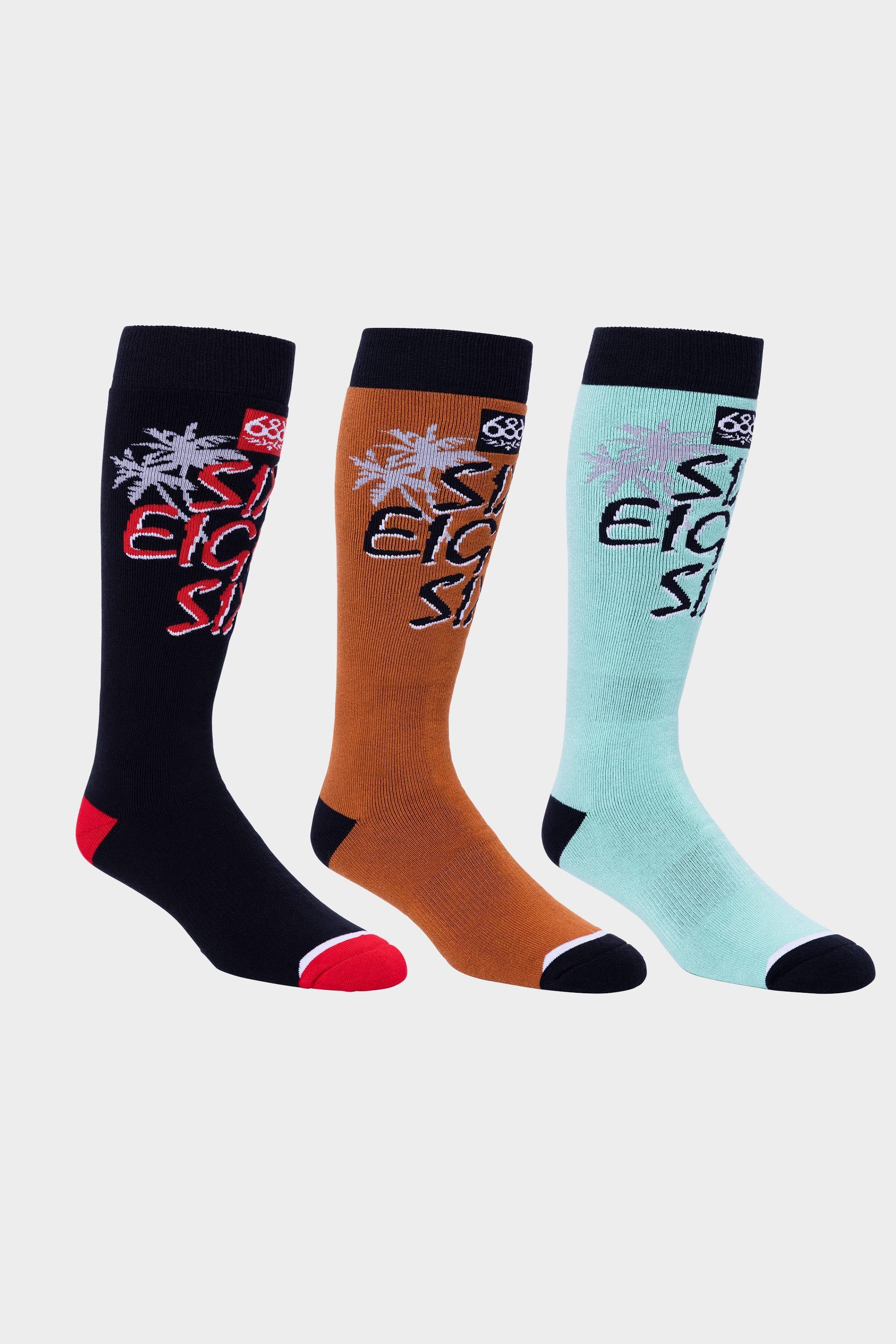 686 Men's Vibes Sock (3-Pack) Male Product Image