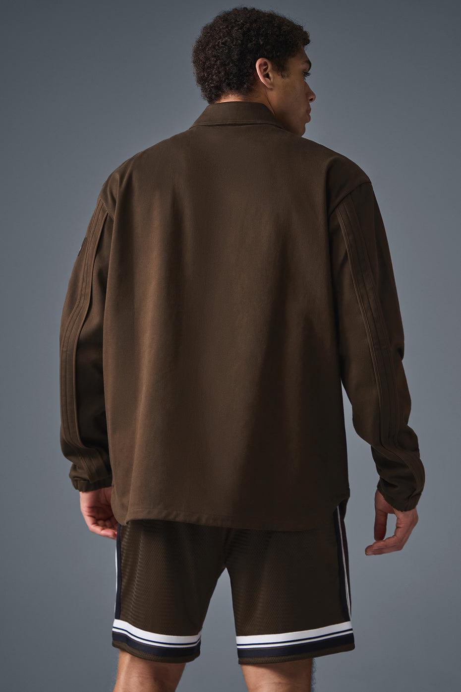 Edition Sueded Jacket - Espresso Male Product Image