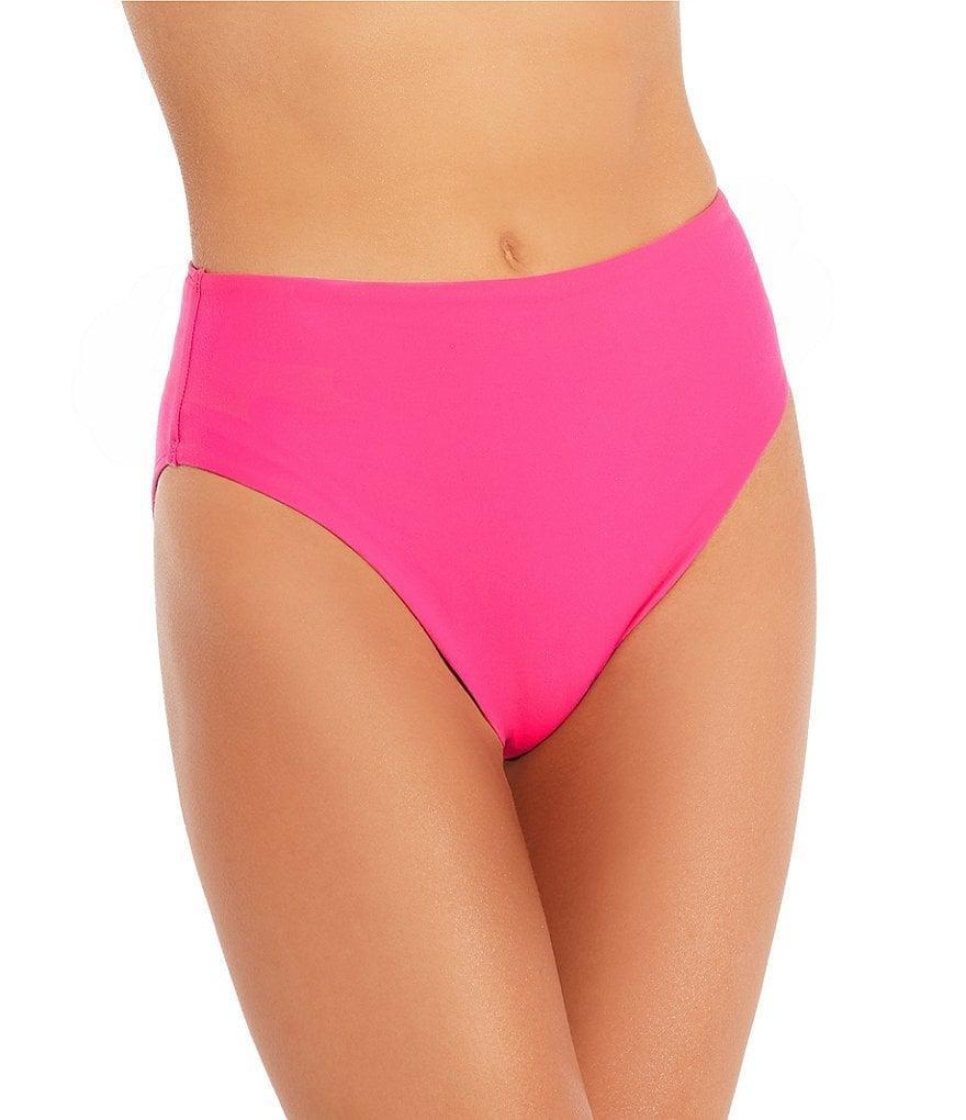 Antonio Melani Solid High Waisted Swim Bottom Product Image