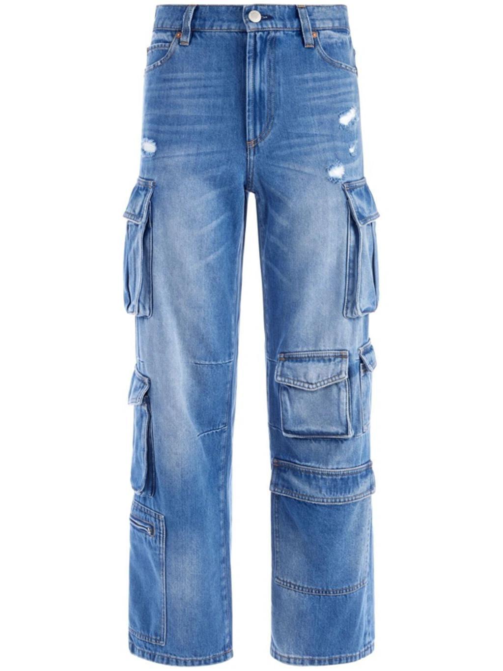 Luis 5 Pocket Cargo Jeans In Brea Blue product image