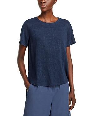 Eileen Fisher Crew Neck Short Sleeve Tee Women's Clothing Product Image