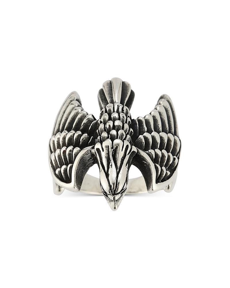 Milanesi And Co Sterling Silver Oxidized Eagle Ring Product Image