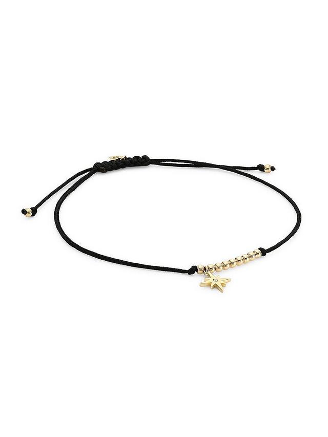 Diamond Starburst Pull-Cord Bracelet Product Image