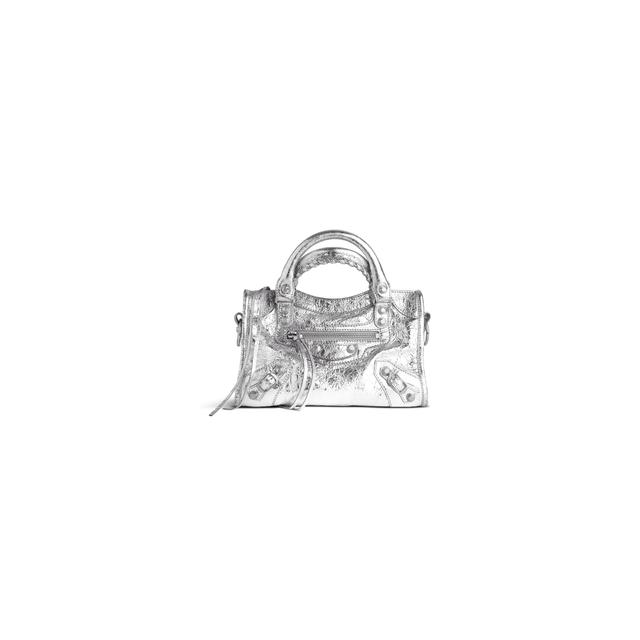 Women's Le City Mini Bag  in Silver Product Image