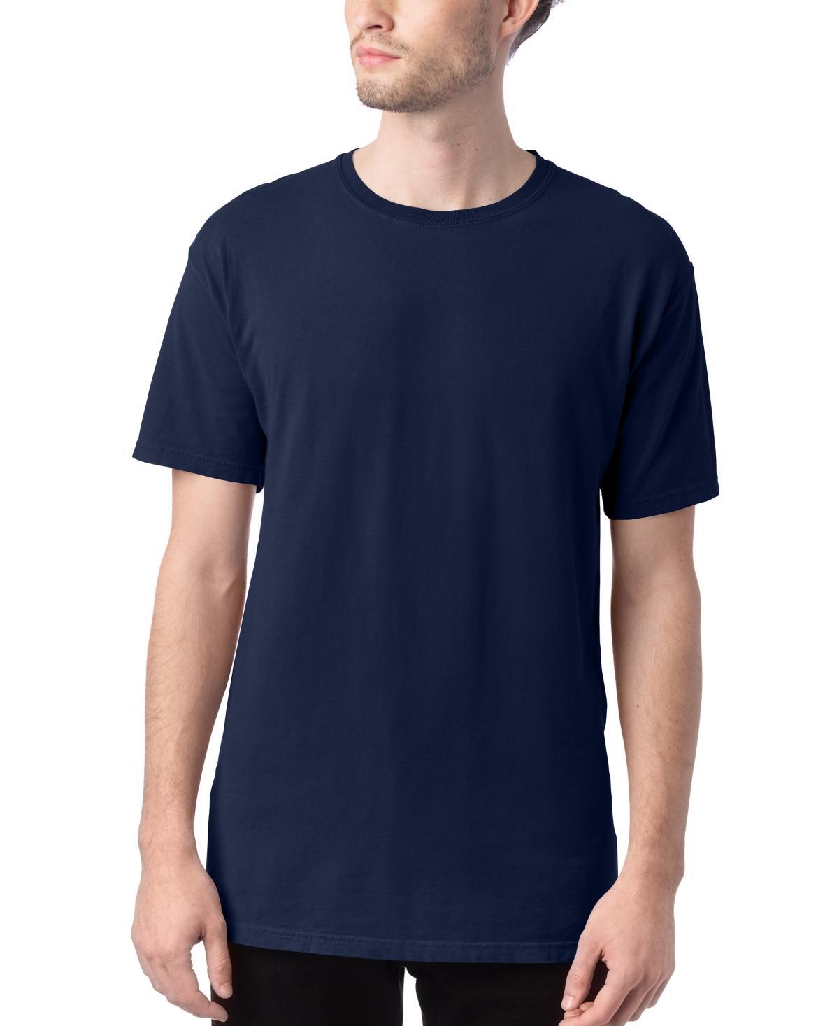 Hanes Mens Garment Dyed Cotton T-Shirt Spanish Moss 2XL Product Image