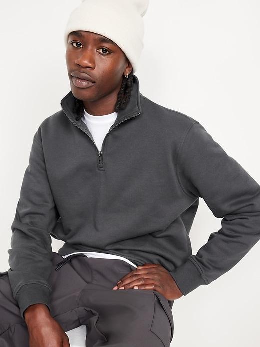 Oversized Fleece Quarter Zip Product Image