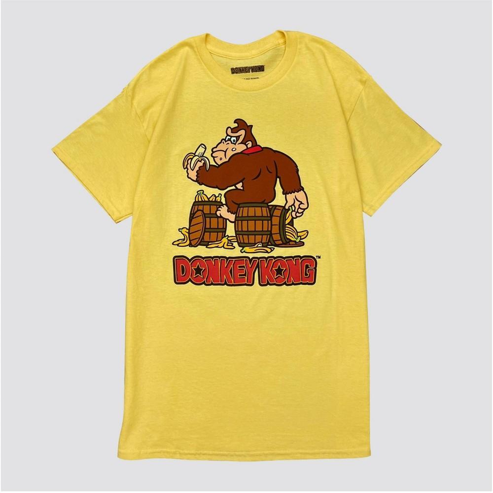 Mens Nintendo Donkey Kong Short Sleeve Graphic T-Shirt - Light Product Image