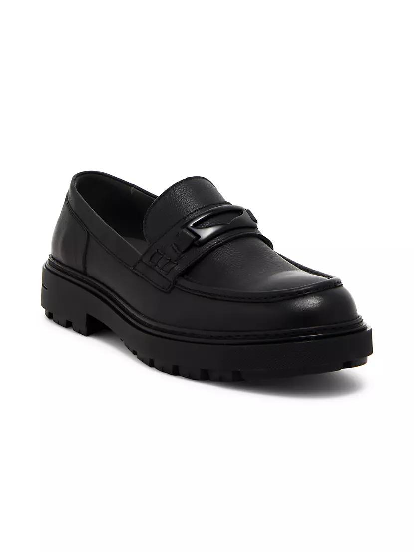 Mens M. Shoe Leather Loafers Product Image