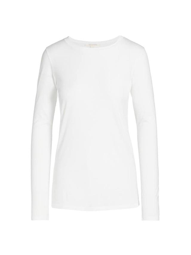 Womens Fitted Long Sleeve T-Shirt Product Image