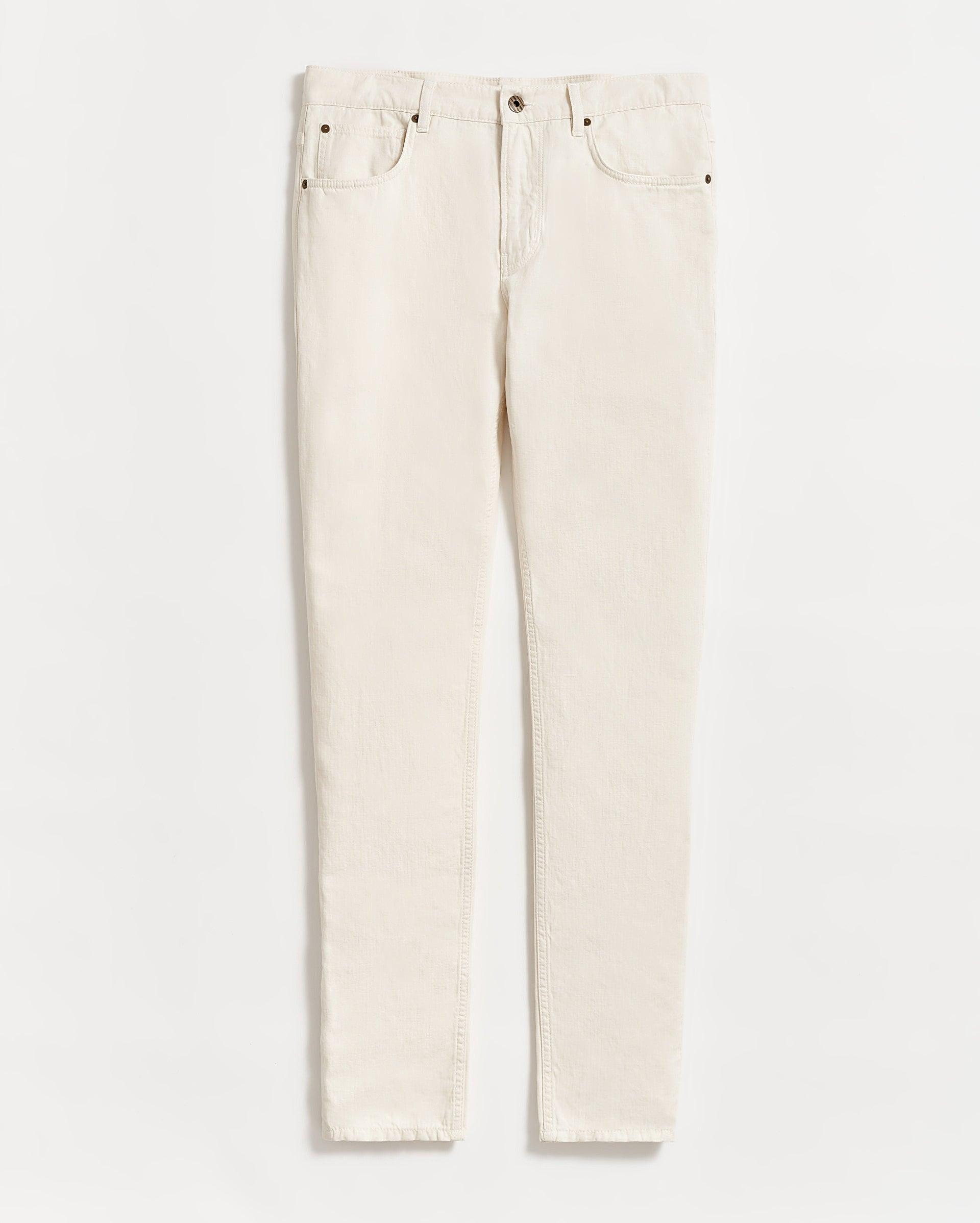 Cotton Linen 5 Pocket Pant Product Image