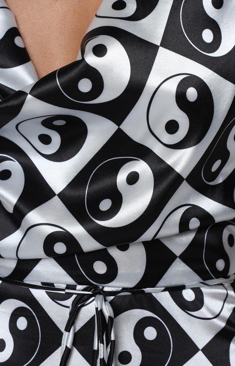 Your LA Catch Dress Yin Yang Print Product Image