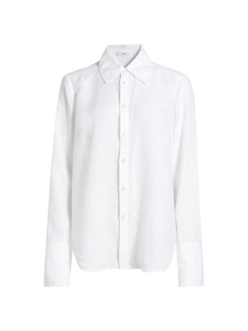 Womens Aiden Linen Shirt Product Image