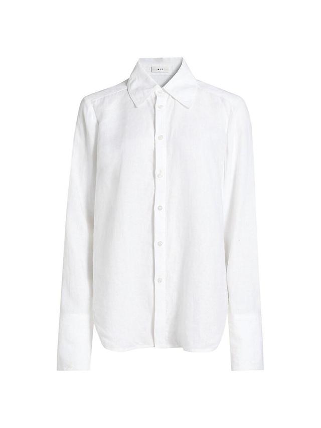 Womens Aiden Linen Shirt Product Image