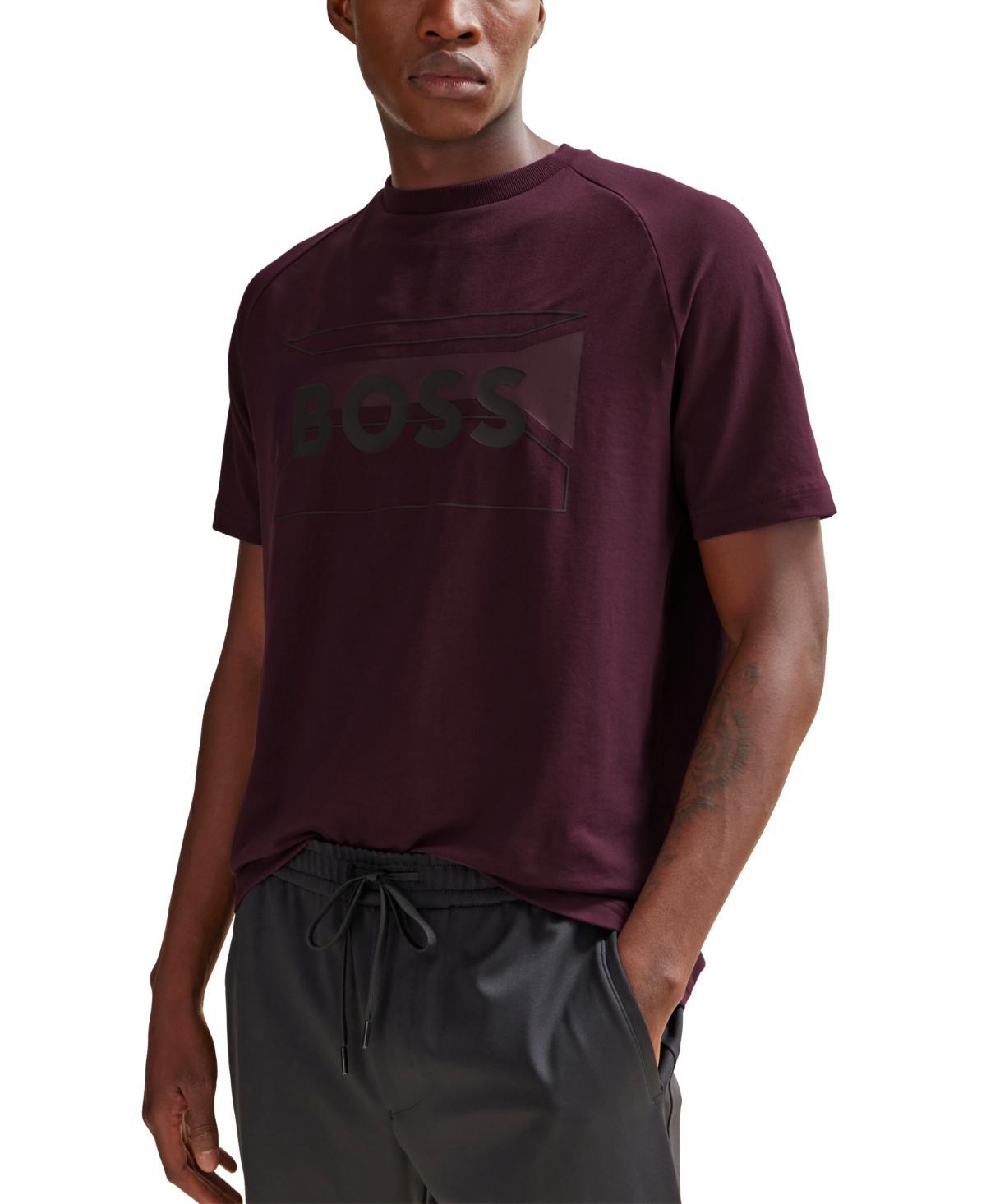 Boss by Hugo Boss Mens Artwork Regular-Fit T-shirt Product Image