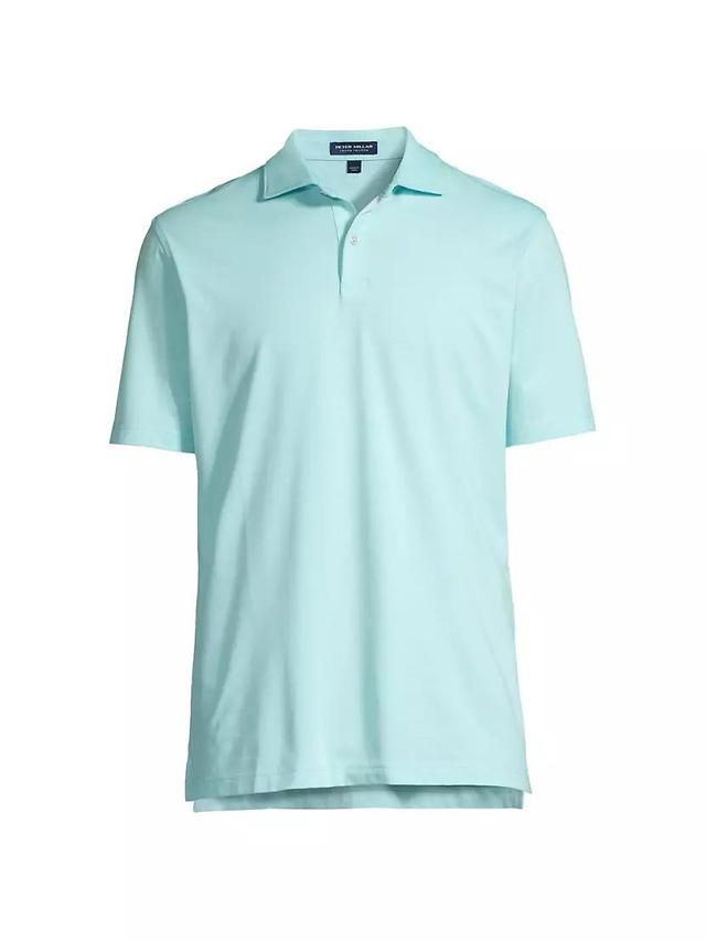 Mens Crown Crafted Cotton-Blend Pique Polo Shirt Product Image