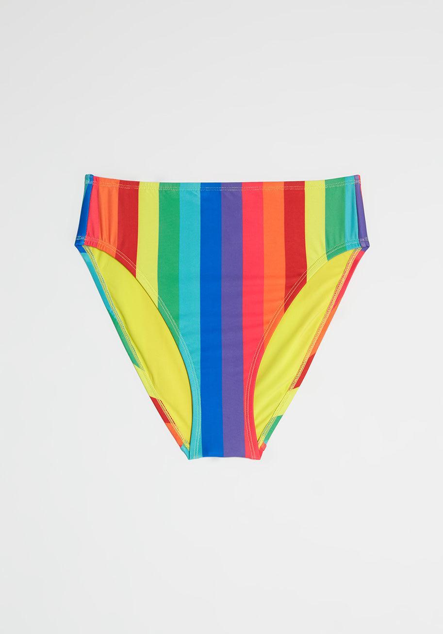 The Franky High-Waisted Bikini Bottom Product Image