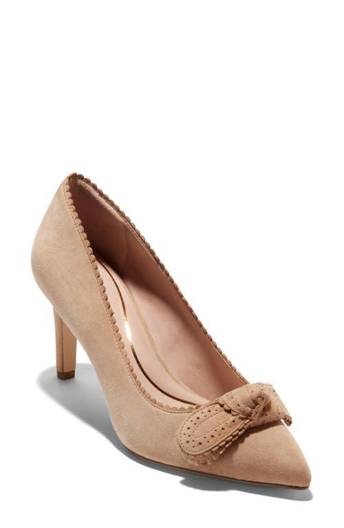 Cole Haan Bellport Bow Pointed Toe Pump Product Image