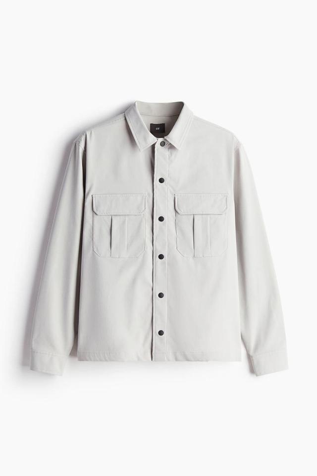 Regular Fit Utility Overshirt Product Image