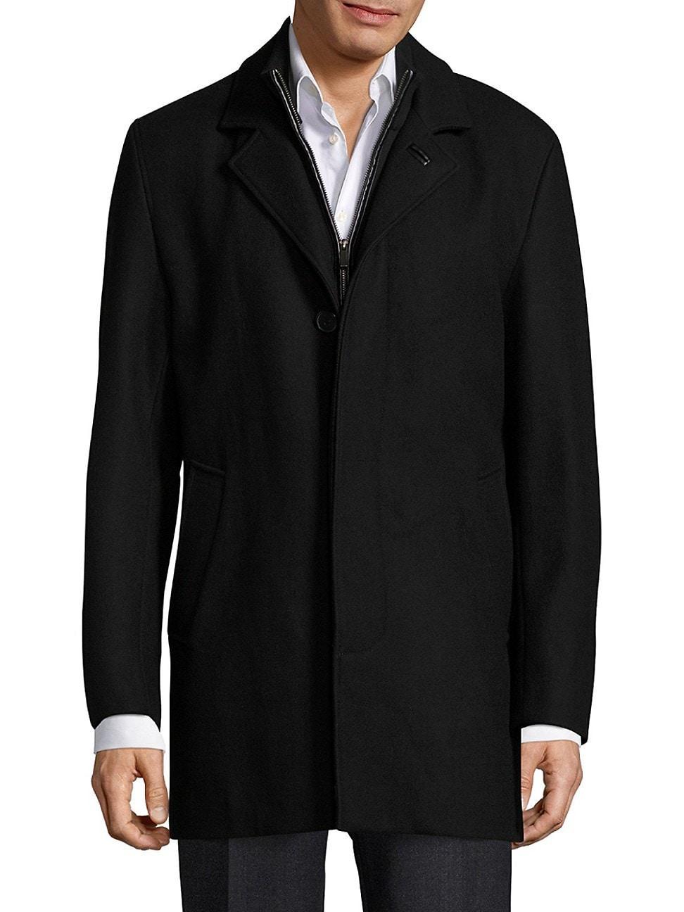 Cole Haan Melton Classic Topper Coat Product Image