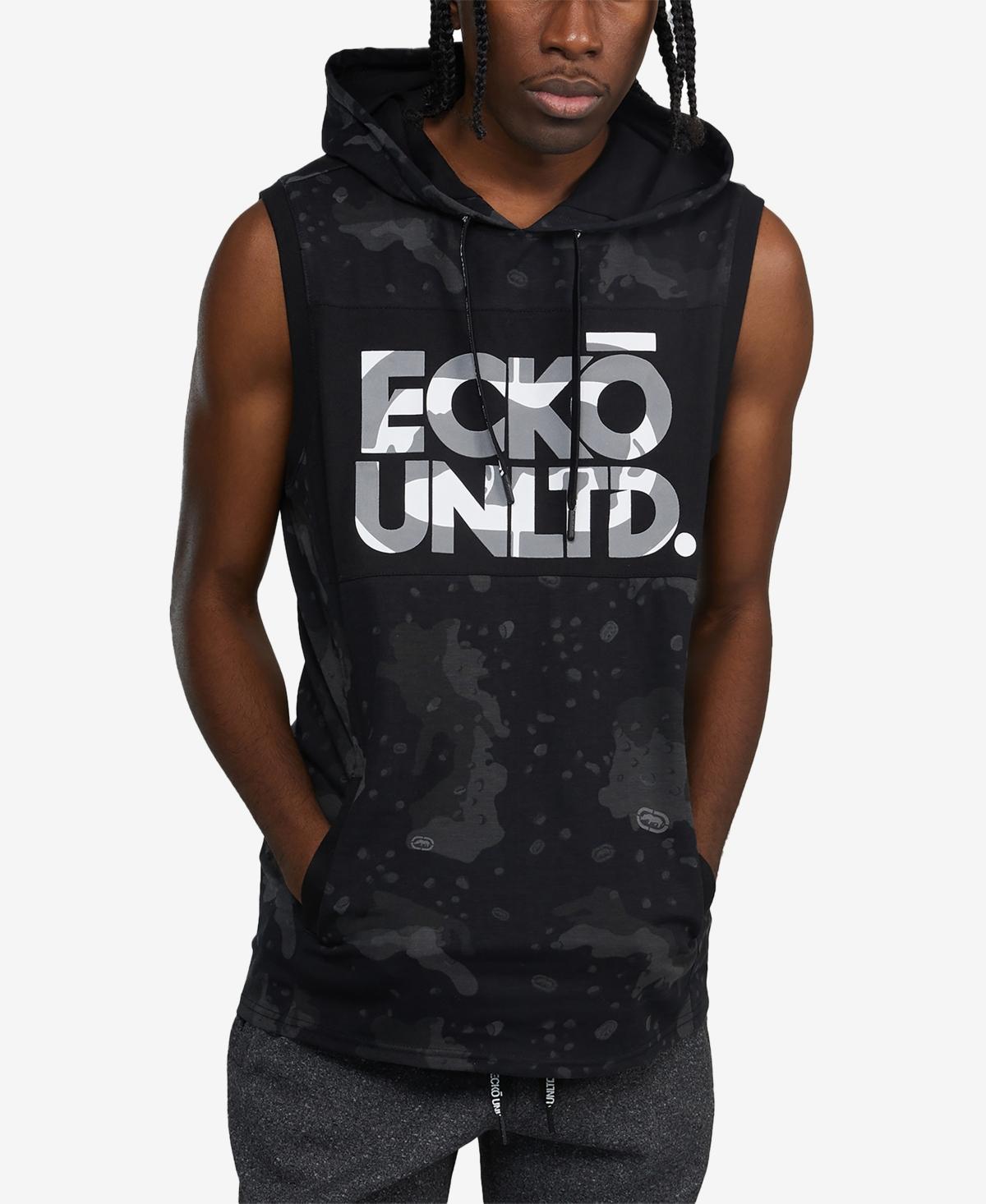 Ecko Unltd Mens Sleeveless Camel Cam Hoodie Product Image