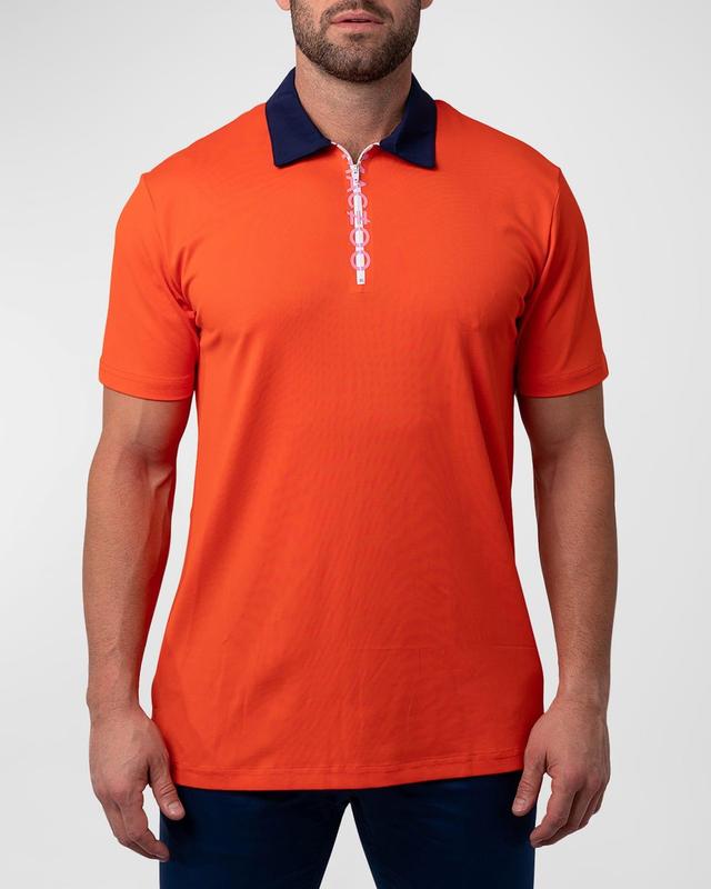 Mens Mozart Stretch Polo Shirt Product Image