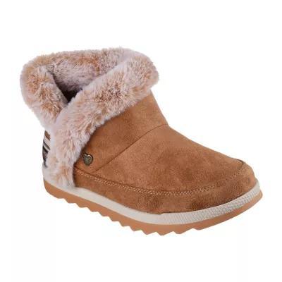 Skechers Bobs Cozy Chill Comfy Break Womens Bootie Slippers Product Image