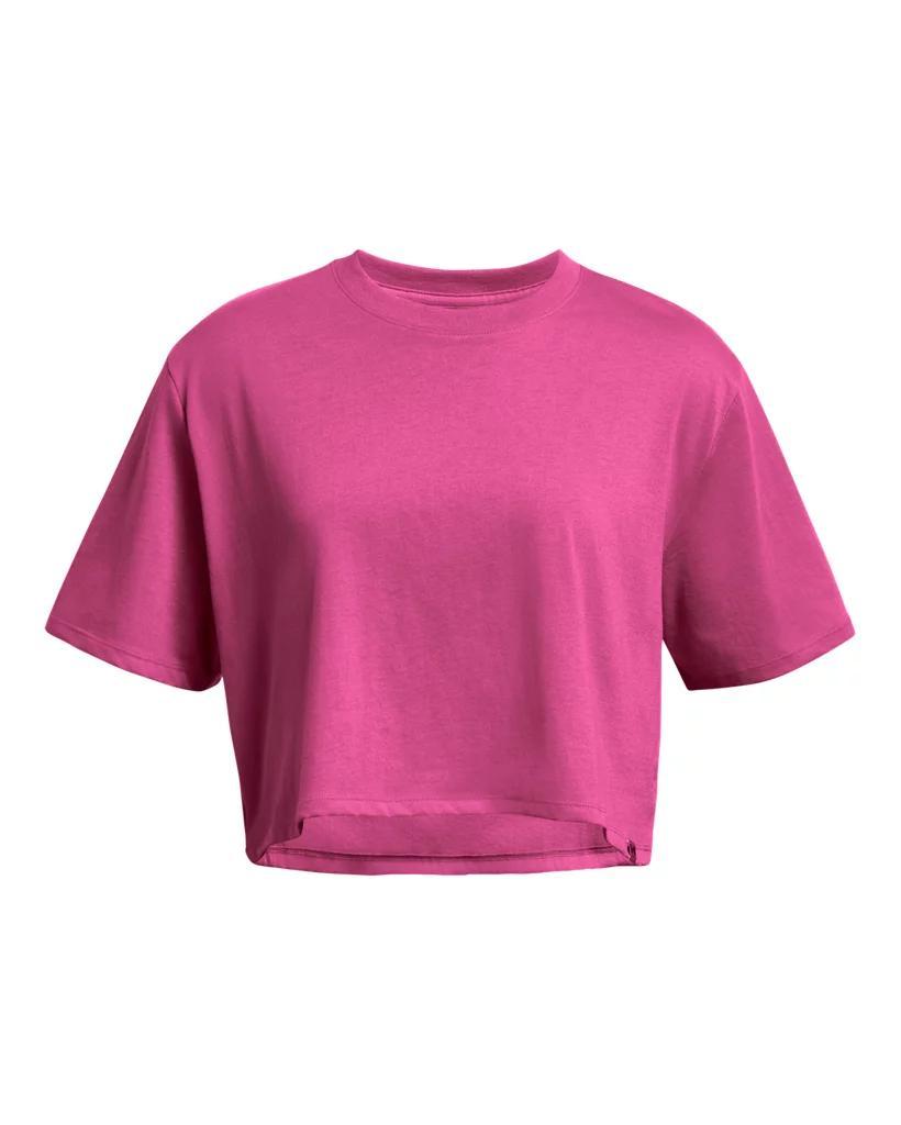 Women's UA Campus Boxy Crop Short Sleeve Product Image