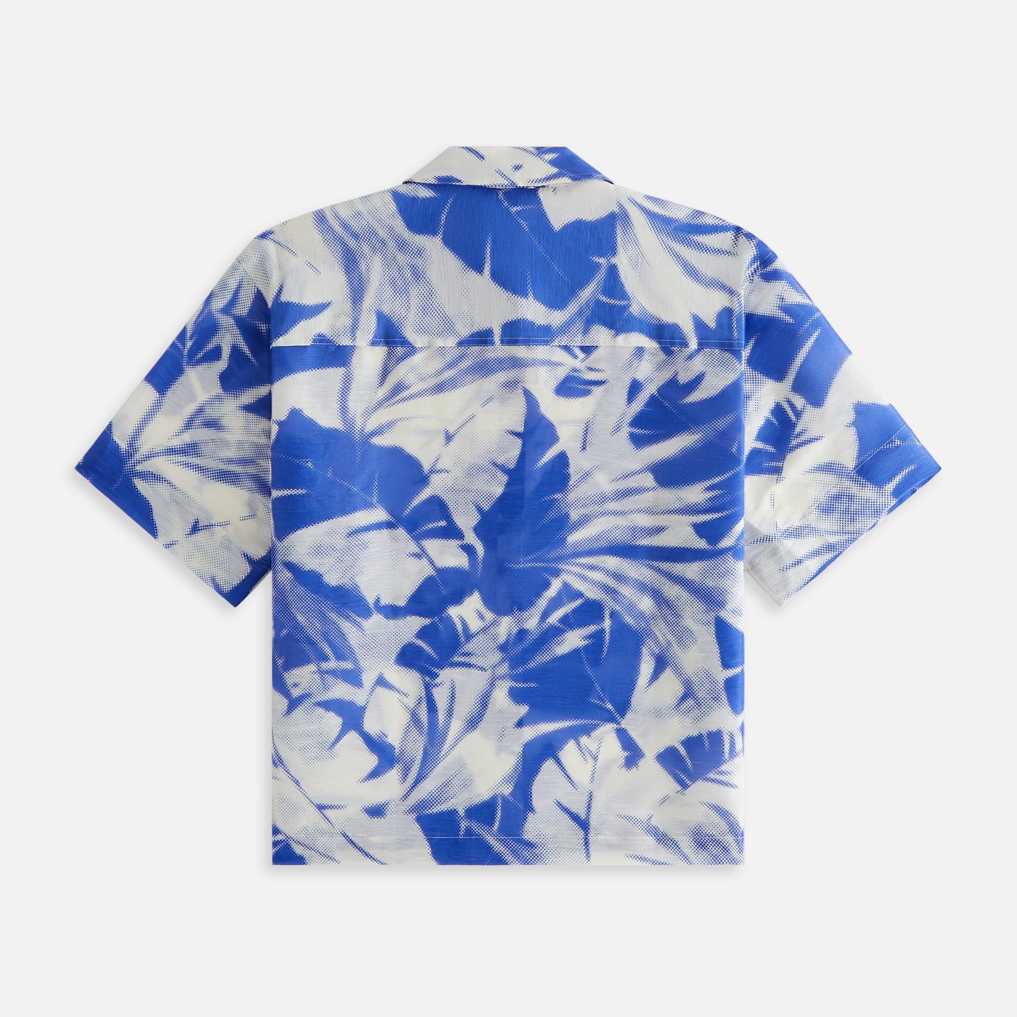 Kith Women Isla Palm Linen Shirt - Merlin Female Product Image