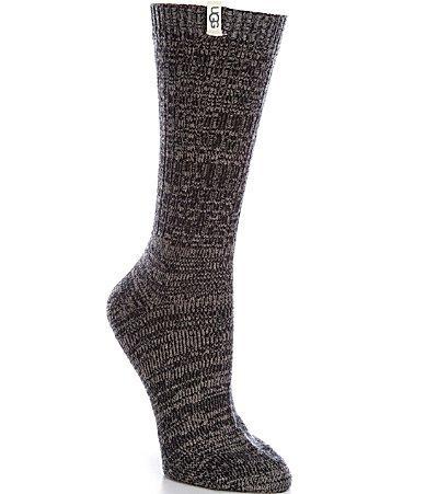 UGG Rib Knit Slouchy Crew Socks Product Image