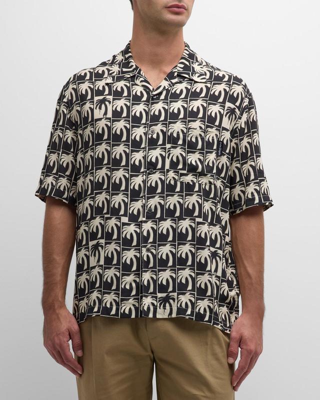 Mens Dripping Palms Camp Shirt Product Image