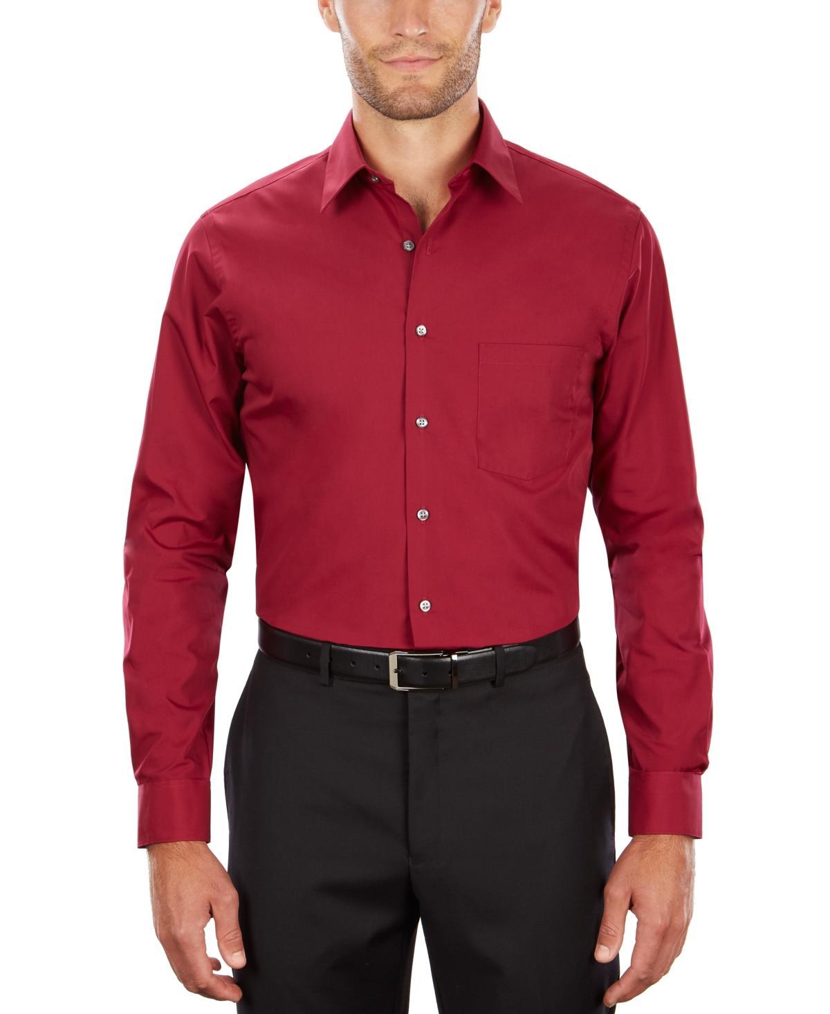 Calvin Klein Mens Slim-Fit Stretch Dress Shirt, Online Exclusive Created for Macys Product Image