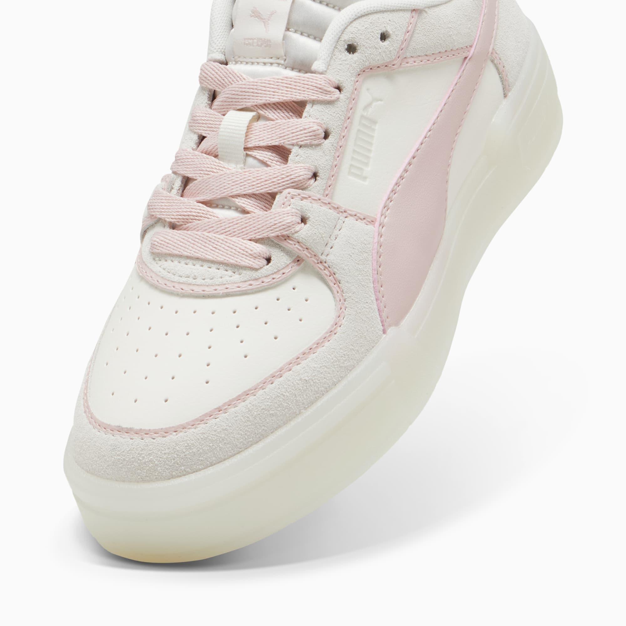 PUMA CA Pro Alaska Women's Sneakers in Warm White/Mauve Mist Product Image