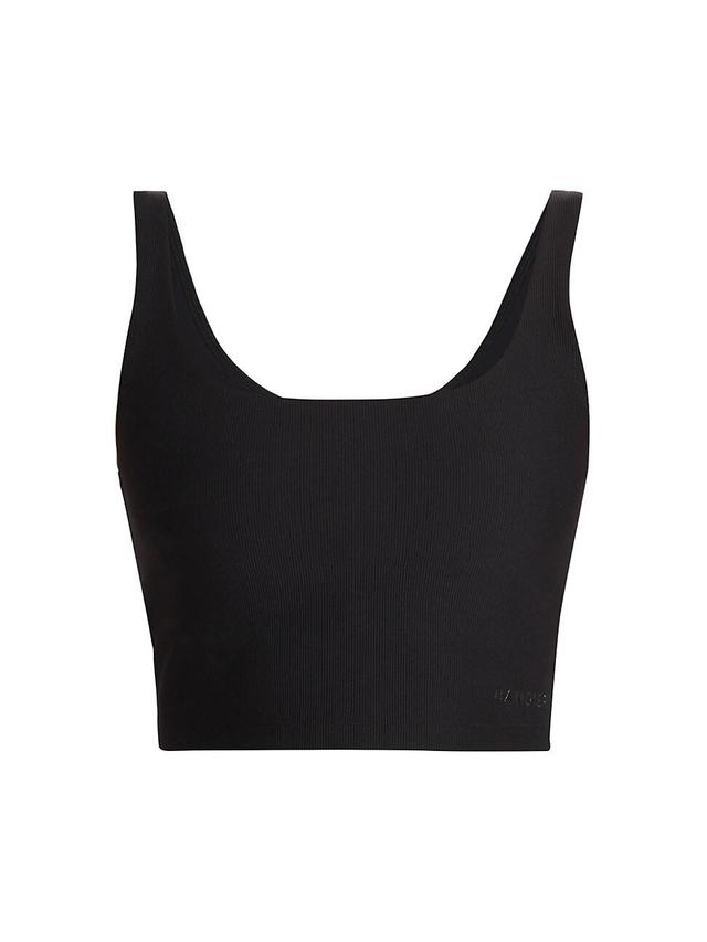 Womens Tempo Ribbed Sports Bra Product Image